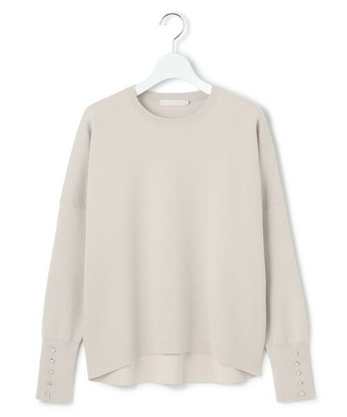 ICB / アイシービー ニット・セーター | 【洗える】 シルキーウールダブルフェイス ニットプルオーバー | 詳細8