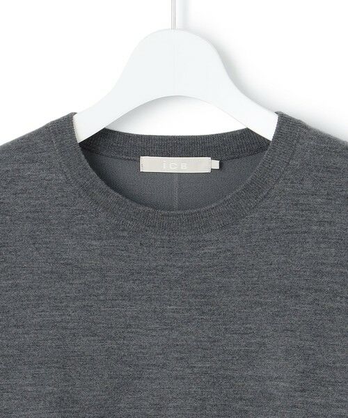 ICB / アイシービー ニット・セーター | 【洗える】 シルキーウールダブルフェイス ニットプルオーバー | 詳細13