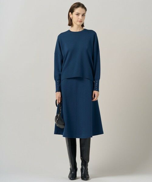 ICB / アイシービー ニット・セーター | 【洗える】 シルキーウールダブルフェイス ニットプルオーバー | 詳細18