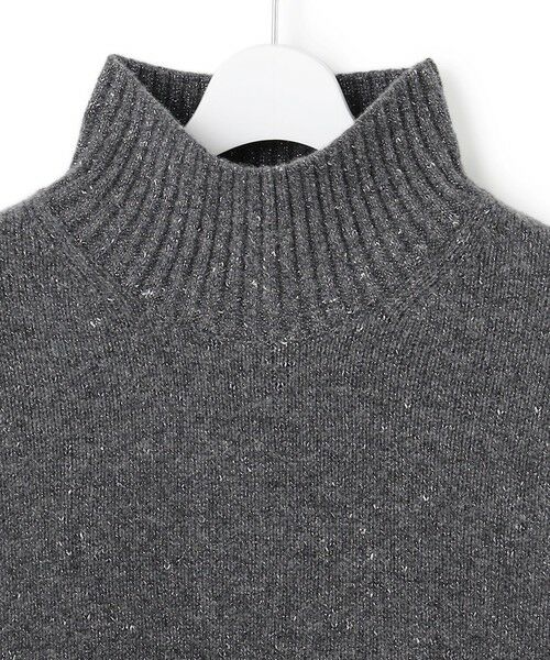ICB / アイシービー ベスト | 【30th ANNIVERSARY】 カシミヤブレンドルレックス ハイネックニットベスト | 詳細5