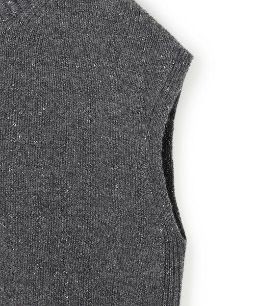 ICB / アイシービー ベスト | 【30th ANNIVERSARY】 カシミヤブレンドルレックス ハイネックニットベスト | 詳細6