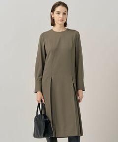 ICB / アイシービー ロング・マキシ丈ワンピース | 【UVカット・洗える】ウール2WAYストレッチ 長袖ワンピース