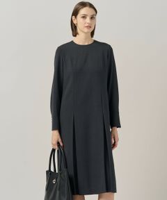 ICB / アイシービー ロング・マキシ丈ワンピース | 【UVカット・洗える】ウール2WAYストレッチ 長袖ワンピース