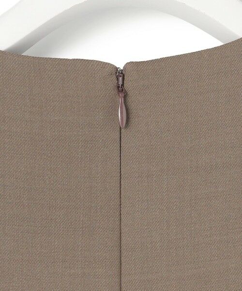 ICB / アイシービー ロング・マキシ丈ワンピース | 【UVカット・洗える】ウール2WAYストレッチ 長袖ワンピース | 詳細7