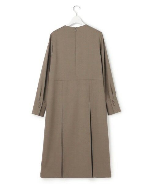 ICB / アイシービー ロング・マキシ丈ワンピース | 【UVカット・洗える】ウール2WAYストレッチ 長袖ワンピース | 詳細6