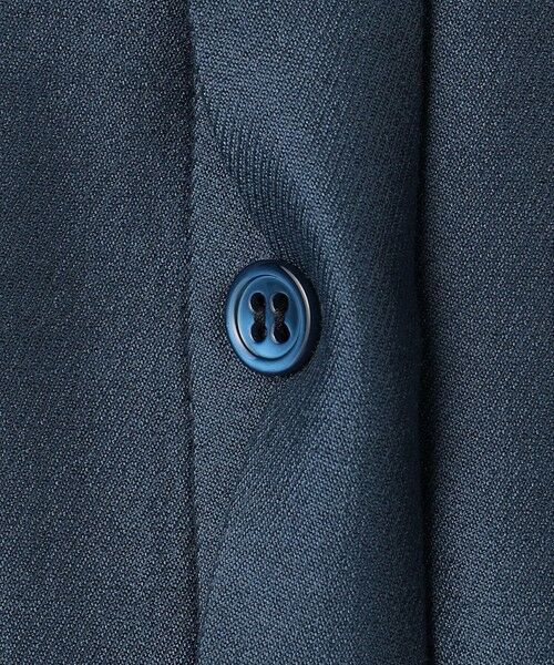 ICB / アイシービー ロング・マキシ丈ワンピース | 【洗える】ウールワッシャーツイル シャツドッキング ワンピース | 詳細11