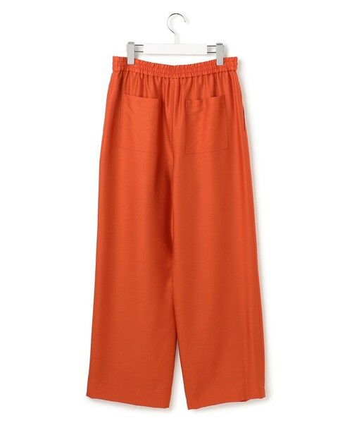 ICB / アイシービー その他パンツ | 【洗える】ウールワッシャーツイル ワイドストレートパンツ | 詳細9