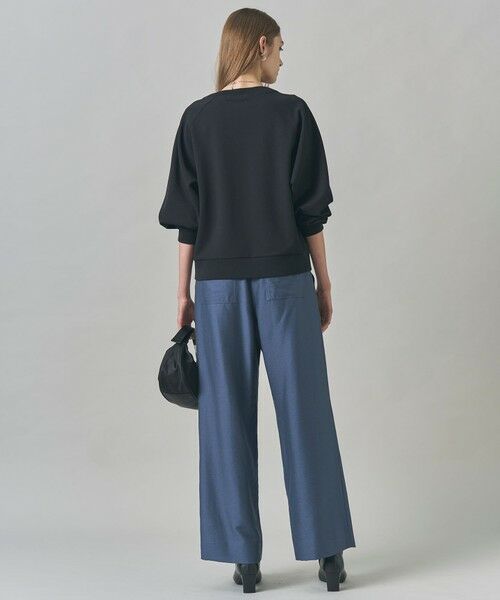 ICB / アイシービー その他パンツ | 【洗える】ウールワッシャーツイル ワイドストレートパンツ | 詳細19