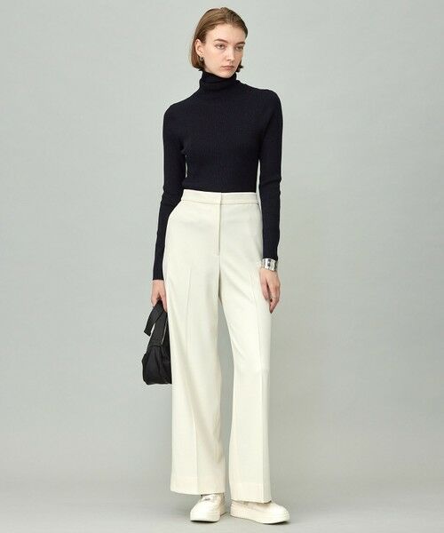 ICB / アイシービー その他パンツ | 【洗える】 トリアセボディシェルピーチ ワイドパンツ | 詳細12