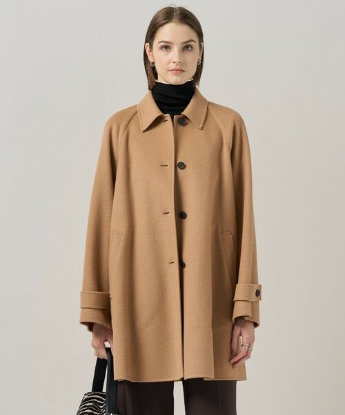 ICB/アイシービー WoolRever ステンカラーコート キャメル系 0 ICB/アイシービー WoolRever ステンカラーコート キャメル系 0