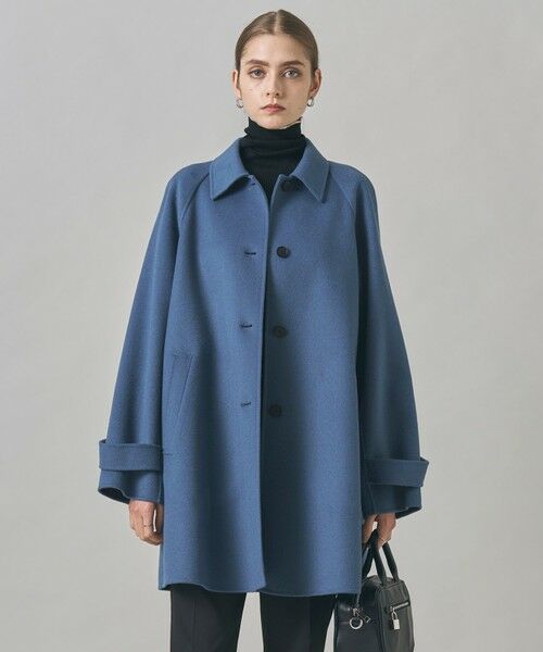 ICB/アイシービー WoolRever ステンカラーコート ブルーグレー系 4 ICB/アイシービー WoolRever ステンカラーコート ブルーグレー系 4
