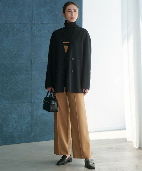 ICB / アイシービー その他アウター | WoolRever ノーカラーショートコート | 詳細7