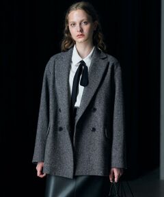 ICB / アイシービー その他アウター | 【30th ANNIVERSARY】 カラーネップツイード ジャコット