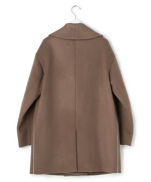 ICB / アイシービー ピーコート | 【WEB＆一部店舗限定】WooloopShortBeaver ショールカラーコート | 詳細1