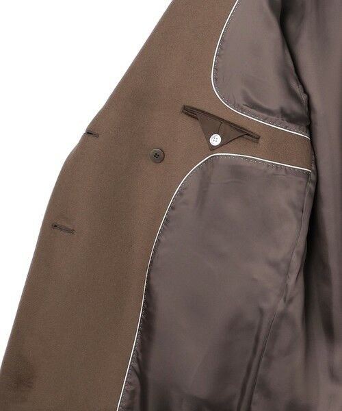 ICB / アイシービー ピーコート | 【WEB＆一部店舗限定】WooloopShortBeaver ショールカラーコート | 詳細8