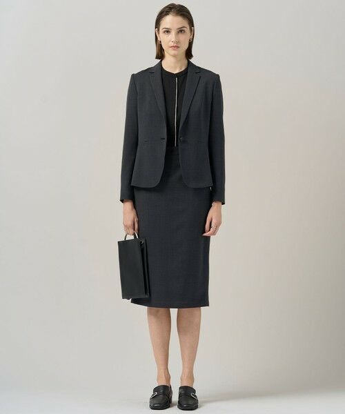 ICB / アイシービー ミニ・ひざ丈スカート | 【UVカット・洗える】ウール2WAYストレッチ タイトスカート | 詳細5