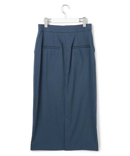 ICB / アイシービー ミニ・ひざ丈スカート | 【裏起毛】 ウォームサテン Iラインスカート | 詳細8