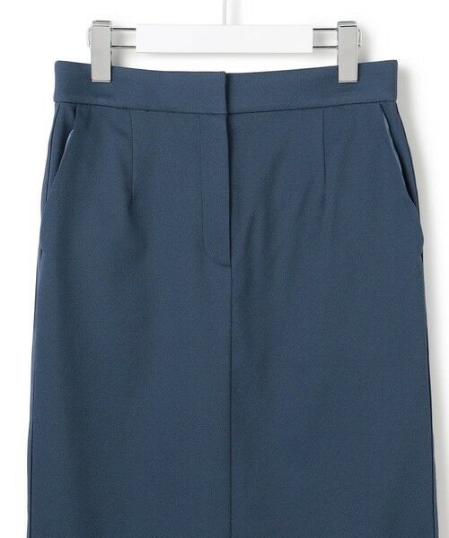 ICB / アイシービー ミニ・ひざ丈スカート | 【裏起毛】 ウォームサテン Iラインスカート | 詳細9