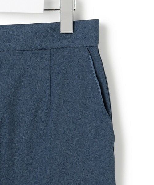 ICB / アイシービー ミニ・ひざ丈スカート | 【裏起毛】 ウォームサテン Iラインスカート | 詳細12