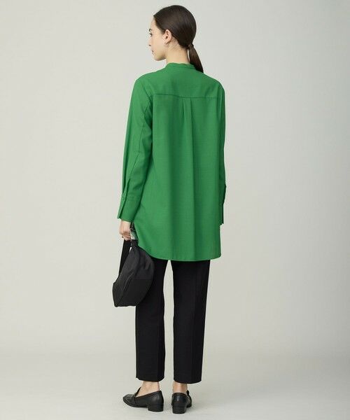 ICB / アイシービー シャツ・ブラウス | アルタニカツイル バンドカラーブラウス | 詳細3