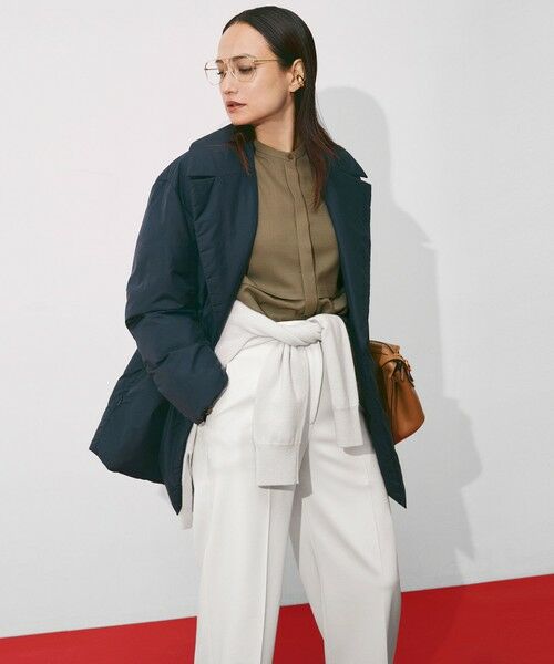 ICB / アイシービー シャツ・ブラウス | アルタニカツイル バンドカラーブラウス | 詳細12