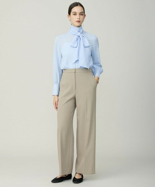 ICB / アイシービー シャツ・ブラウス | セルロースシルクビエラ ボウタイ付きブラウス | 詳細9