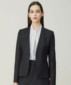 ICB / アイシービー シャツ・ブラウス | ストレッチジョーゼット ボウタイライク ブラウス