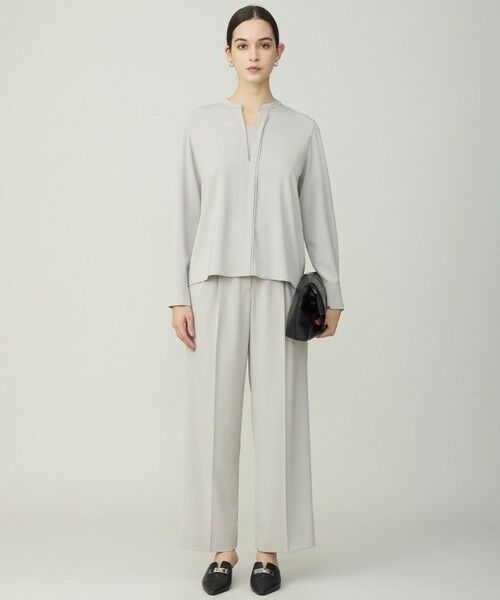 ICB / アイシービー シャツ・ブラウス | Fied キーネック ブラウス | 詳細1