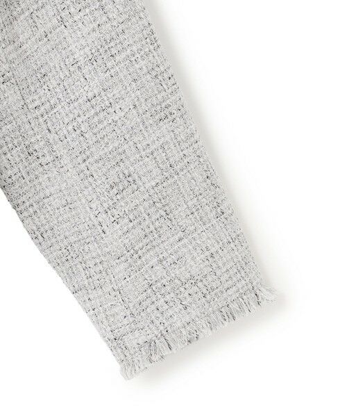 ICB / アイシービー ノーカラージャケット | ライトブッチャーツイード ノーカラージャケット | 詳細5