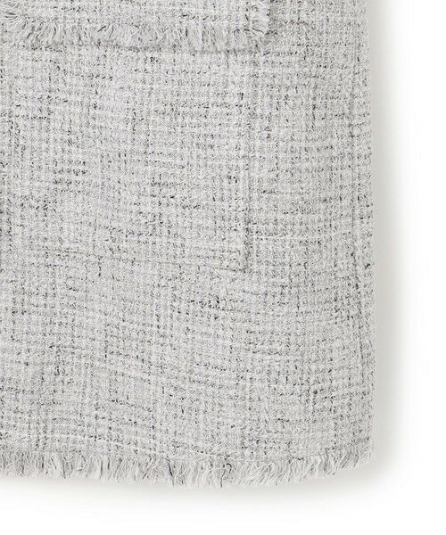 ICB / アイシービー ノーカラージャケット | ライトブッチャーツイード ノーカラージャケット | 詳細6