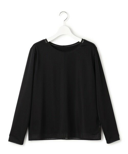 ICB / アイシービー カットソー | イージージョーゼット シアーレイヤードカットソー | 詳細7