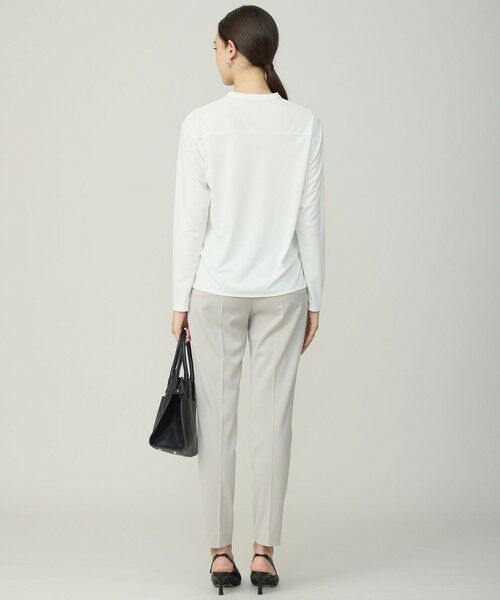 ICB / アイシービー カットソー | イージージョーゼット ピンタックカットソー | 詳細2