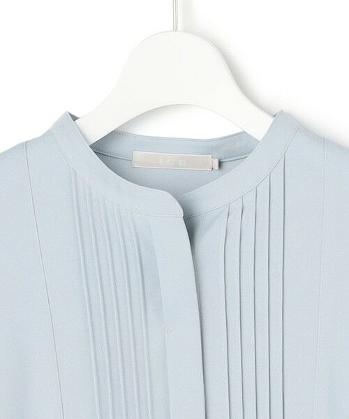 ICB / アイシービー カットソー | イージージョーゼット ピンタックカットソー | 詳細8