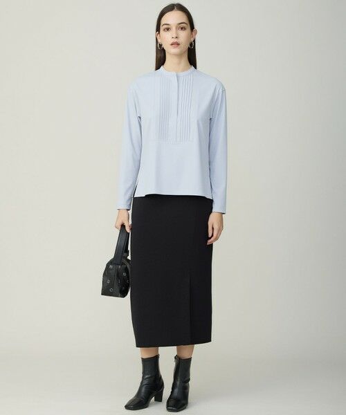 ICB / アイシービー カットソー | イージージョーゼット ピンタックカットソー | 詳細5