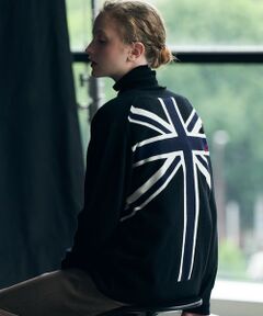 ICB / アイシービー ニット・セーター | 【30th ANNIVERSARY】 カシミヤブレンド ユニオンジャックカーディガン