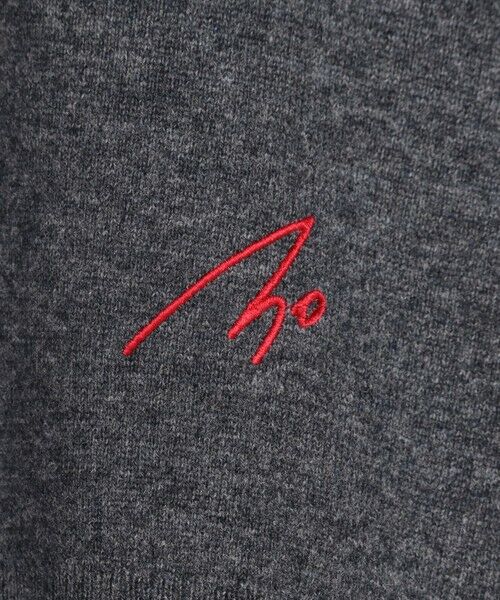 ICB / アイシービー ニット・セーター | 【30th ANNIVERSARY】 カシミヤブレンド 配色デザインプルオーバー | 詳細8