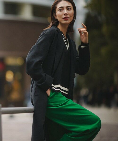 ICB / アイシービー ニット・セーター | ハイゲージソフトウール チルデンVネックプルオーバー | 詳細5