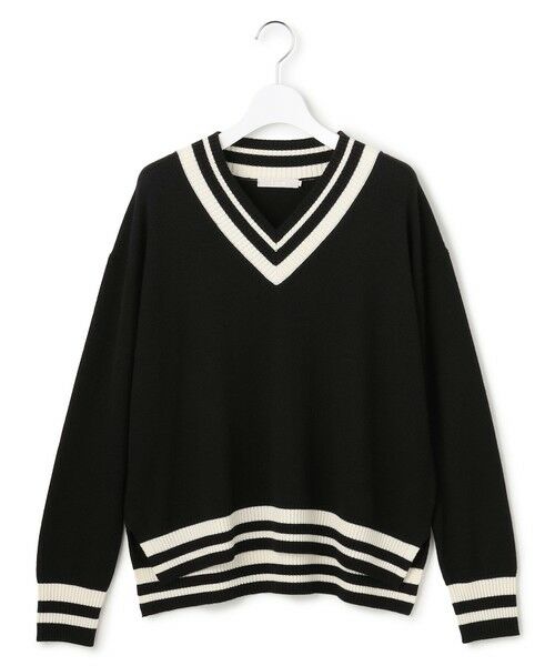 ICB / アイシービー ニット・セーター | ハイゲージソフトウール チルデンVネックプルオーバー | 詳細7