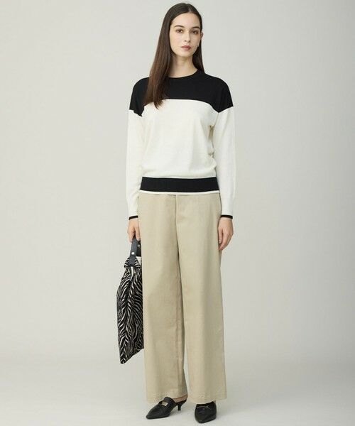 ICB / アイシービー ニット・セーター | ハイゲージソフトウール ニットプルオーバー | 詳細4