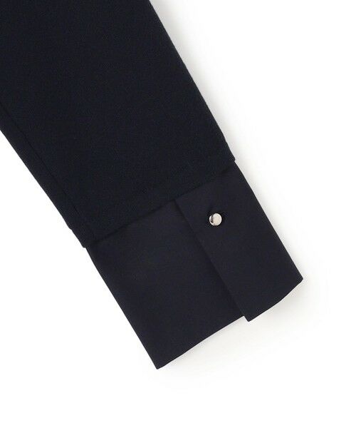 ICB / アイシービー ニット・セーター | レーヨンシルクストレッチブレンド ドッキングペプラムプルオーバー | 詳細8