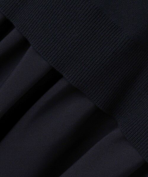ICB / アイシービー ニット・セーター | レーヨンシルクストレッチブレンド ドッキングペプラムプルオーバー | 詳細10