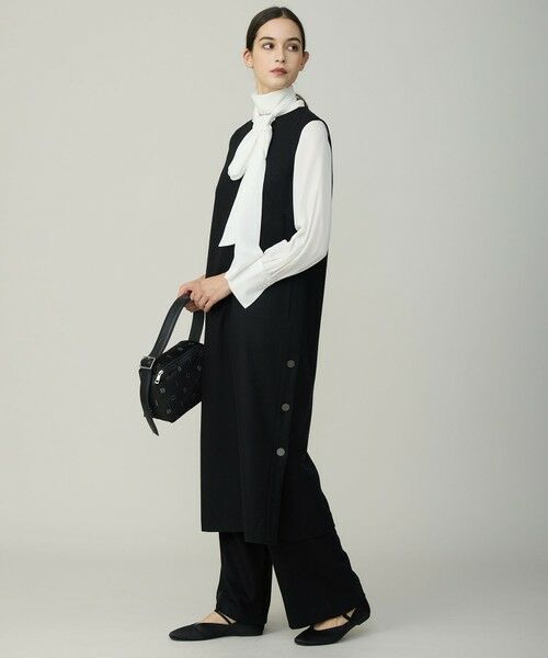 ICB / アイシービー ロング・マキシ丈ワンピース | ウォッシャブルライトウール ワンピース | 詳細2