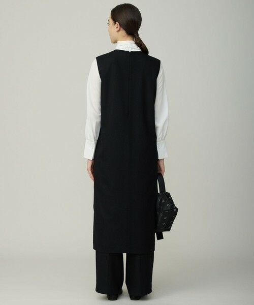 ICB / アイシービー ロング・マキシ丈ワンピース | ウォッシャブルライトウール ワンピース | 詳細3