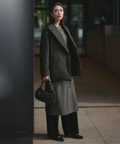 ICB / アイシービー ロング・マキシ丈ワンピース | ウォッシャブルライトウール ワンピース | 詳細6