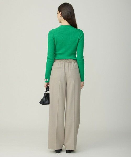 ICB / アイシービー その他パンツ | ウォッシャブルライトウール ストレートパンツ | 詳細3