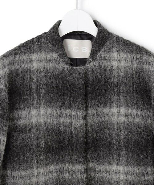 ICB / アイシービー ブルゾン | ウールシャギーブルゾン | 詳細5