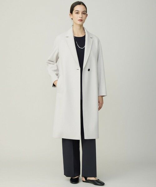 ICB / アイシービー その他アウター | ウールカシミヤメルトン チェスターコート | 詳細3