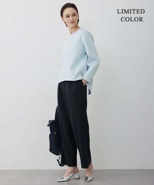 ICB / アイシービー カットソー | 【WEB限定カラーあり】ソフトダンボール スリットテール プルオーバー | 詳細11