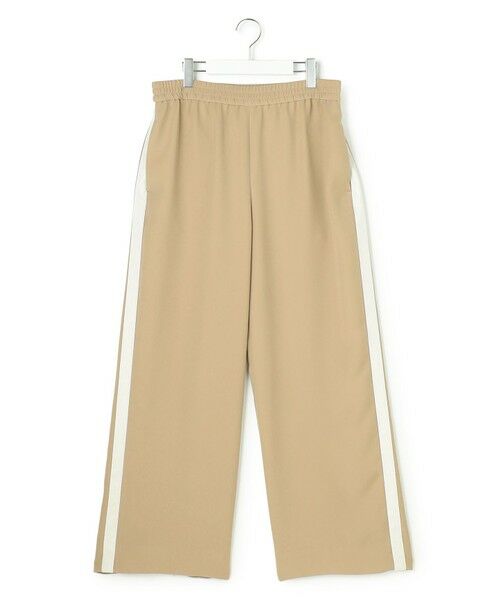 ICB / アイシービー その他パンツ | ベルベットライン トラックワイドパンツ（ベージュ）