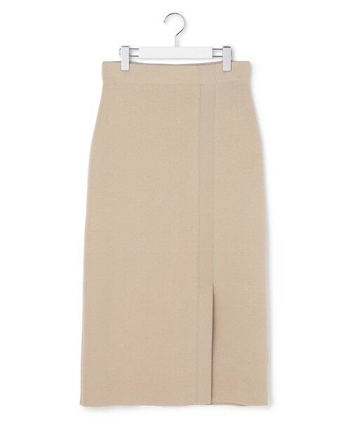 ICB / アイシービー ミニ・ひざ丈スカート | コットンポリエステルスムース ニットスカート | 詳細4
